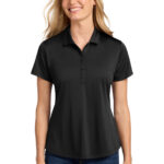Port Authority Women’s C-FREE Snag-Proof Polo in Deep Black