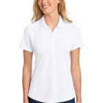 Port Authority Women’s C-FREE Snag-Proof Polo in White