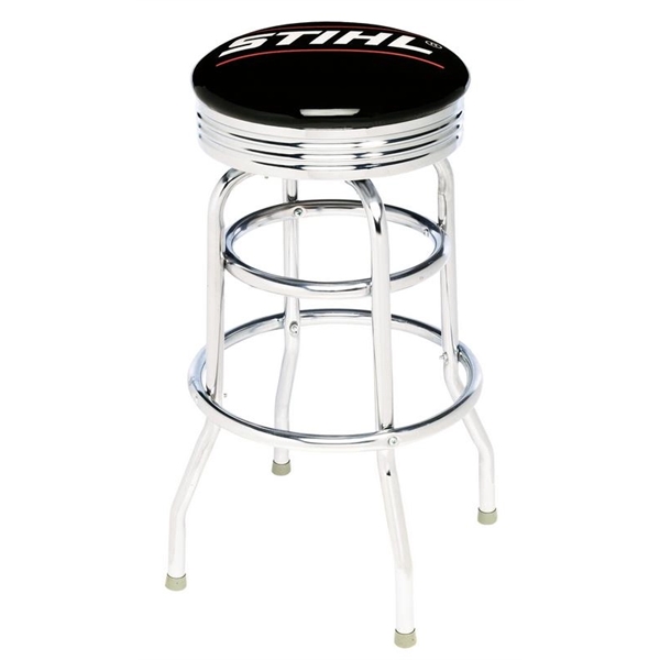 Retro Pan Swivel Bar Stool