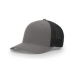 Richardson 110 R-Flex Trucker in Charcoal/Black