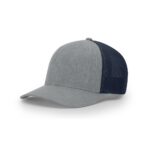 Richardson 110 R-Flex Trucker in Heather Grey/Navy
