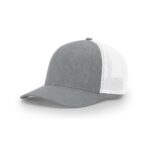 Richardson 110 R-Flex Trucker in Heather Grey/White