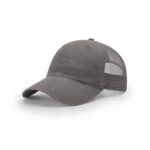 Richardson 111 Garment Washed Trucker in Charcoal