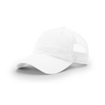 Richardson 111 Garment Washed Trucker in White