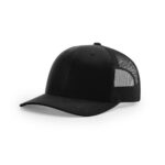 Richardson 112 Trucker in Black