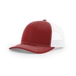 Richardson 112 Trucker in Cardinal/White