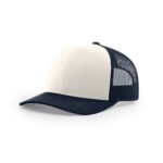 Richardson 112 Trucker in Cream/Navy