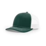 Richardson 112 Trucker in Dark Green/White