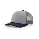 Richardson 112 Trucker in Grey/Charcoal/Navy