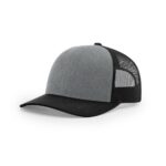 Richardson 112 Trucker in Heather Grey/Black