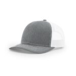 Richardson 112 Trucker in Heather Grey/White