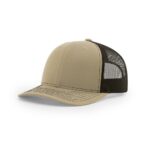 Richardson 112 Trucker in Khaki/Coffee