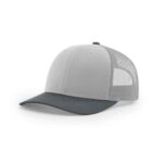 Richardson 112 Trucker in Light Grey/Gunmetal