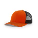 Richardson 112 Trucker in Orange/Black