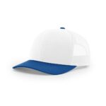 Richardson 112 Trucker in White/Royal