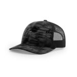 Richardson 112P Printed Trucker in Kryptek Typhon/Black