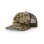 Richardson 112P Printed Trucker in Realtree Edge/Brown