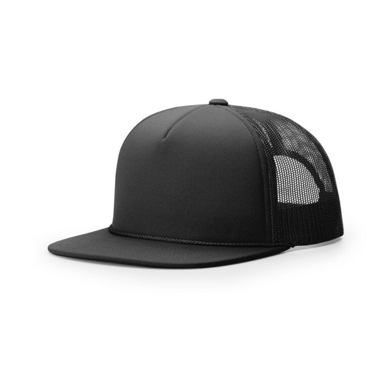 Richardson 113 Foamie Trucker in Black