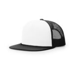 Richardson 113 Foamie Trucker in White/Black