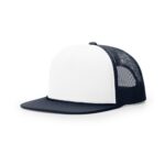 Richardson 113 Foamie Trucker in White/Navy