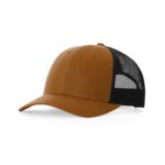 Richardson 115 Low Pro Trucker in Caramel/Black