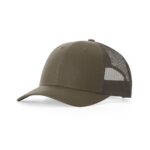 Richardson 115 Low Pro Trucker in Chocolate Chip/Grey Brown