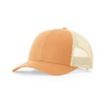 Richardson 115 Low Pro Trucker in Peach/Birch