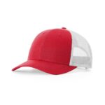 Richardson 115 Low Pro Trucker in Red Heather/Light Grey
