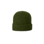 Richardson 146 Waffle Knit Beanie with Cuff in Avocado