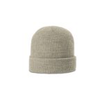 Richardson 146 Waffle Knit Beanie with Cuff in Birch