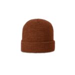 Richardson 146 Waffle Knit Beanie with Cuff in Cinnamon Mocha