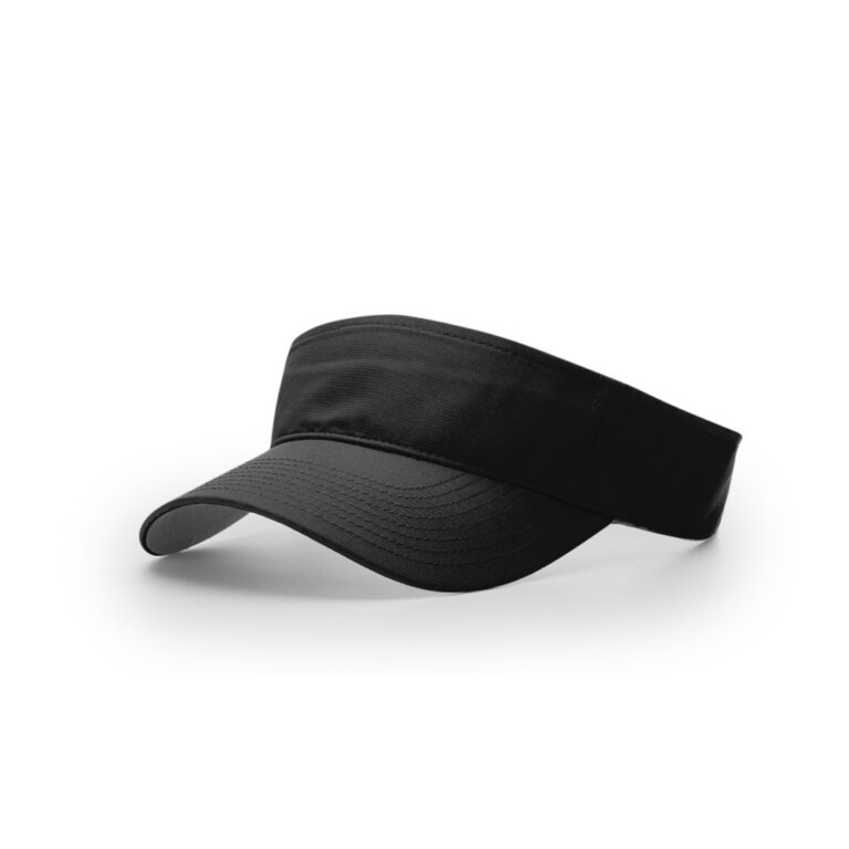 Richardson 160 Lite Performance Visor in Black