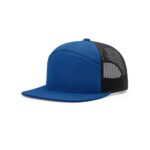 Richardson 168 7 Panel Mesh Back in Royal/Black