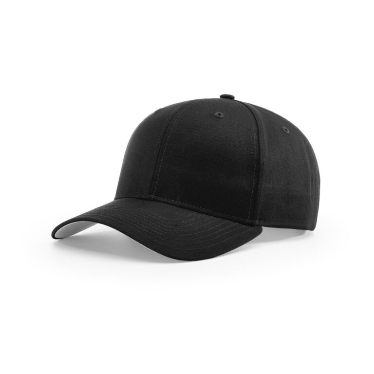 Richardson 212 Pro Twill Snapback in Black