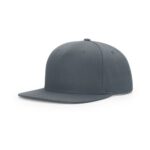 Richardson 255 Pinch Front Structured Snapback in Flint Grey