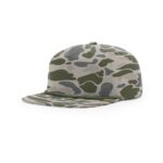Richardson 256P Printed Umpqua Gramps Cap in Marsh Duck Camo w/ Olive Rope