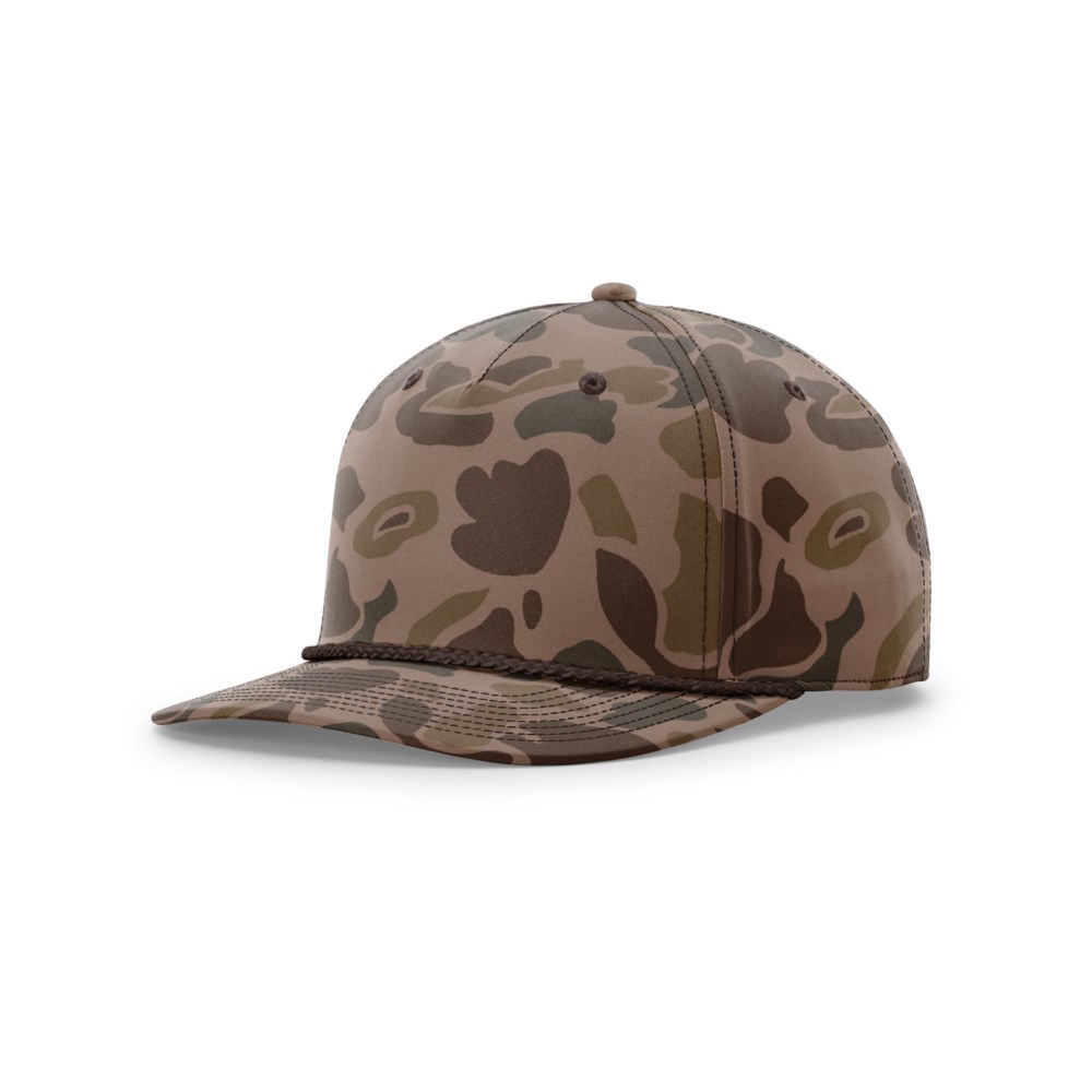 Richardson 258P Printed 5 Panel Classic Rope Cap