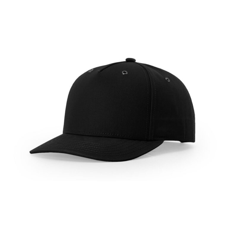 Richardson 336 Burnside Five Panel in Black