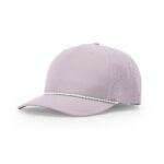 Richardson 355 Laser Perf Performance Rope Cap in Lilac/White/Grey