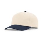 Richardson 356 5 Panel Gramps in Cream/Navy