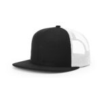 Richardson 511 ACRYLIC-WOOL BLEND TRUCKER in Black/White