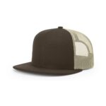 Richardson 511 ACRYLIC-WOOL BLEND TRUCKER in Brown/Khaki