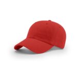 Richardson R55 Garment Washed Twill in Red