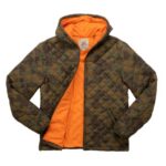 Sendero Cloudcroft Hooded Puffer Jacket in Forest Camo