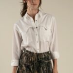 Sendero Women’s Confluence Tech Long Sleeve Shirt in Vintage White