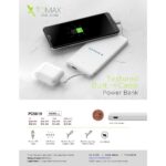 Slim Textured Built-in Cable Power Bank