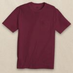Southern Tide Men’s Short Sleeve Tee Women’s Pocket in Chianti