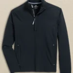 Southern Tide Men’s Long Sleeve Avondale Performance Jacket in Caviar Black