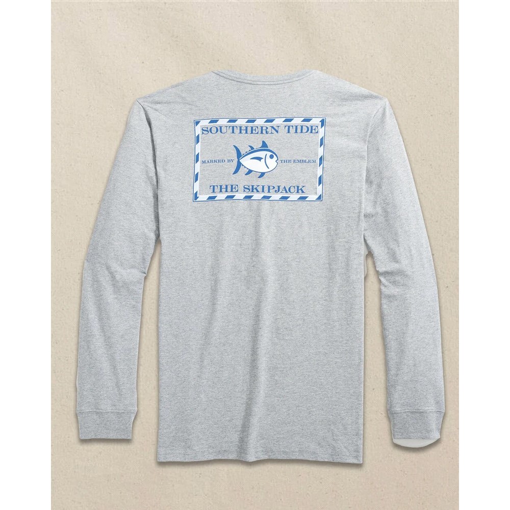 Southern Tide Men’s Long Sleeve Original Skipjack Heather Tee