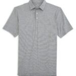 Southern Tide Men’s Short Sleeve Driver Spacedye Performance Polo in Navy